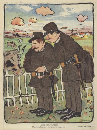 ル・リールのイラスト 作： Jules Abel Faivre