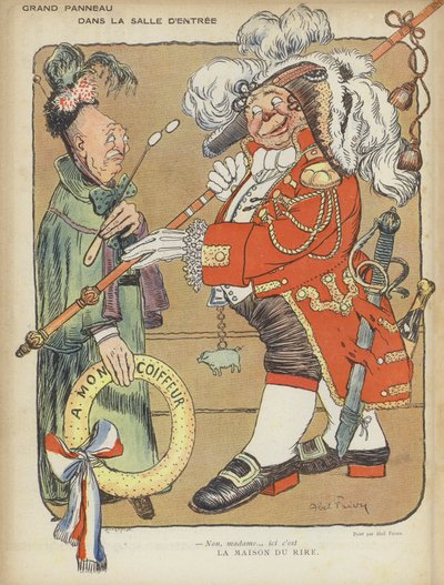 ル・リールのイラスト 作： Jules Abel Faivre