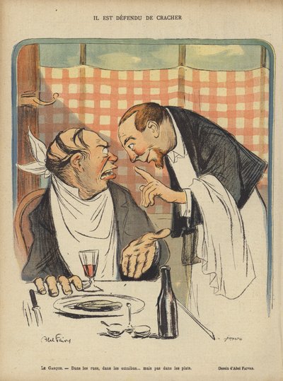 ル・リールのイラスト 作： Jules Abel Faivre