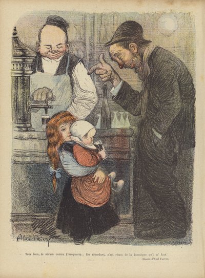 ル・リールのイラスト 作： Jules Abel Faivre
