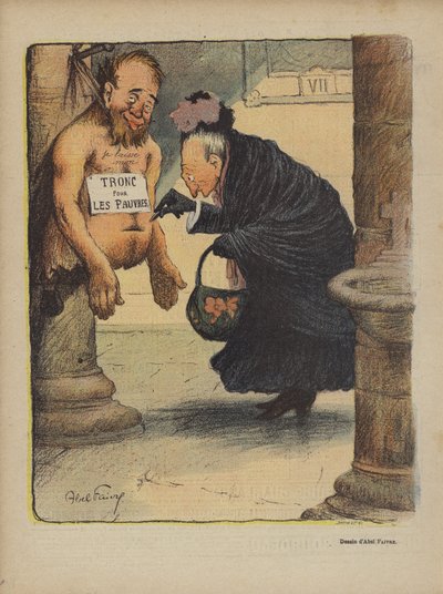 ル・リールのイラスト 作： Jules Abel Faivre