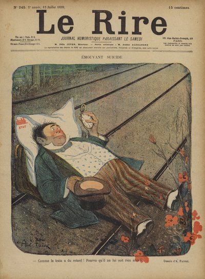 ル・リールのイラスト 作： Jules Abel Faivre