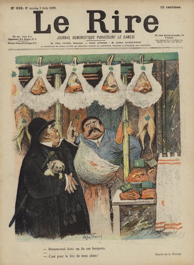 ル・リールのイラスト 作： Jules Abel Faivre
