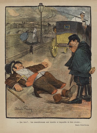 ル・リールのイラスト 作： Jules Abel Faivre