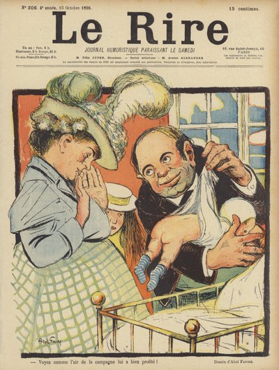 ル・リールのイラスト 作： Jules Abel Faivre