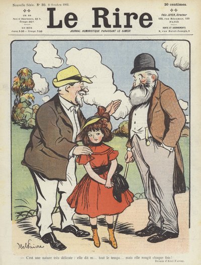ル・リールのイラスト 作： Jules Abel Faivre