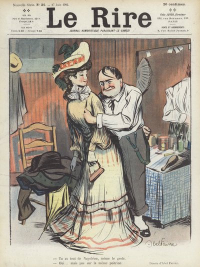 ル・リールのイラスト 作： Jules Abel Faivre