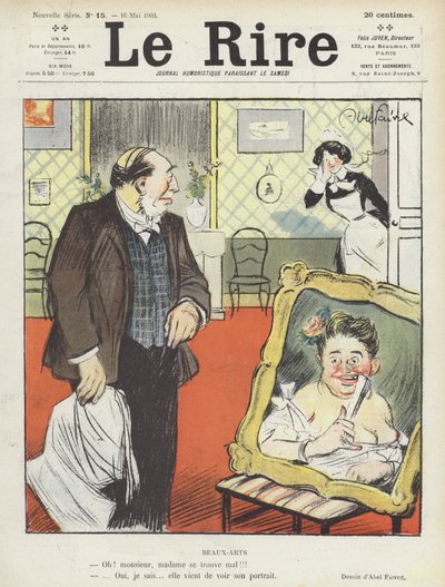 ル・リールのイラスト 作： Jules Abel Faivre