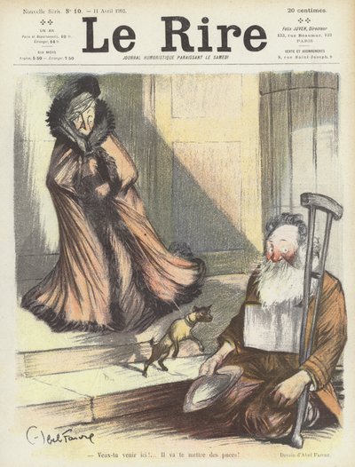 ル・リールのイラスト 作： Jules Abel Faivre