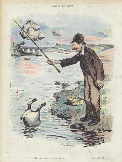 ル・リールのイラスト 作： Jules Abel Faivre