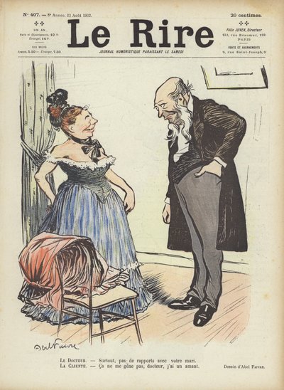 ル・リールのイラスト 作： Jules Abel Faivre