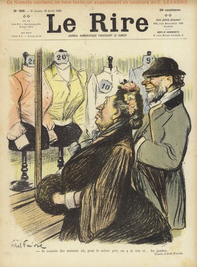 ル・リールのイラスト 作： Jules Abel Faivre
