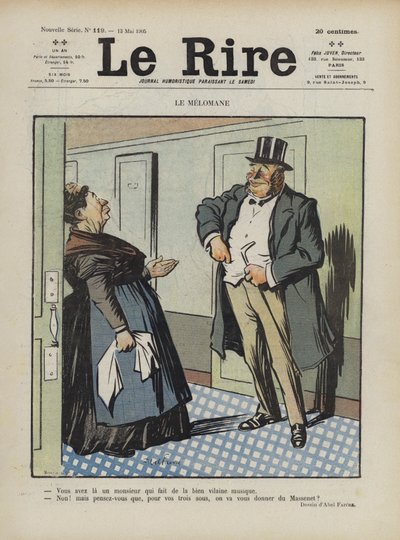 ル・リールのイラスト 作： Jules Abel Faivre
