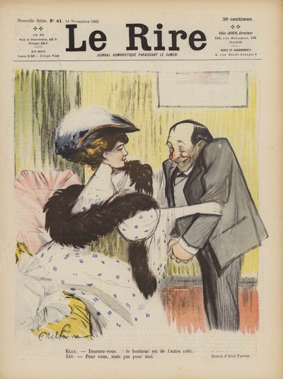 ル・リールのイラスト 作： Jules Abel Faivre