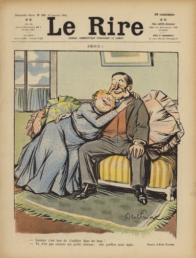 愛！ル・リールのイラスト 作： Jules Abel Faivre