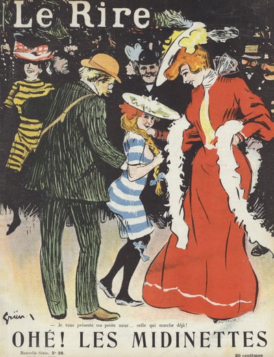 ル・リールのイラスト 作： Jules Alexandre Gruen or Grun