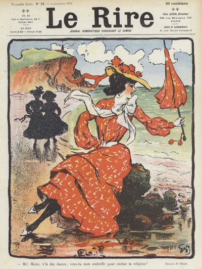 ル・リールのイラスト 作： Jules Alexandre Gruen or Grun
