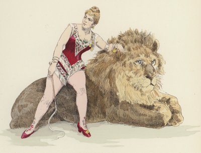 雌獅子使い 作： Jules Arsene Garnier