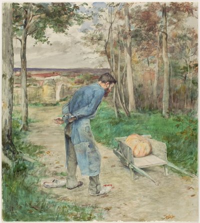 どんぐりとかぼちゃ 作： Jules Bastien Lepage
