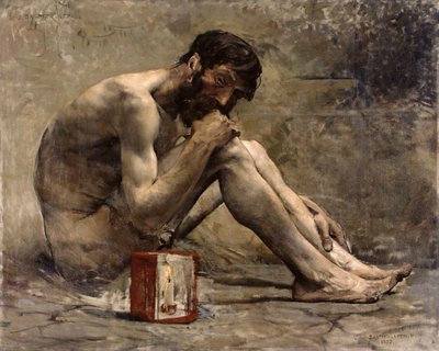 ディオゲネス、1905 作： Jules Bastien Lepage
