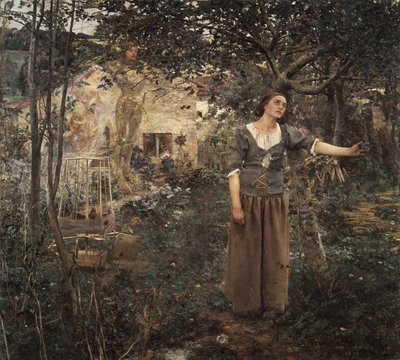 フランス語  ジャンヌ・ダルク ジョーン・オブ・アーク 作： Jules Bastien-Lepage