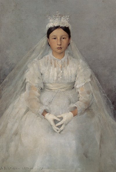 ラ・コミュニエンテ 作： Jules Bastien-Lepage