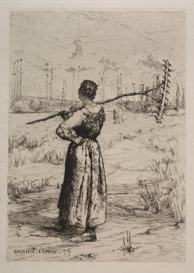 フィールドのリターン 作： Jules Bastien Lepage