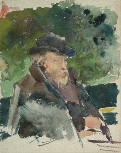 バーンジョーンズのスケッチ 作： Jules Bastien Lepage