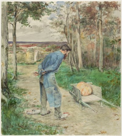 どんぐりとかぼちゃ 作： Jules Bastien Lepage