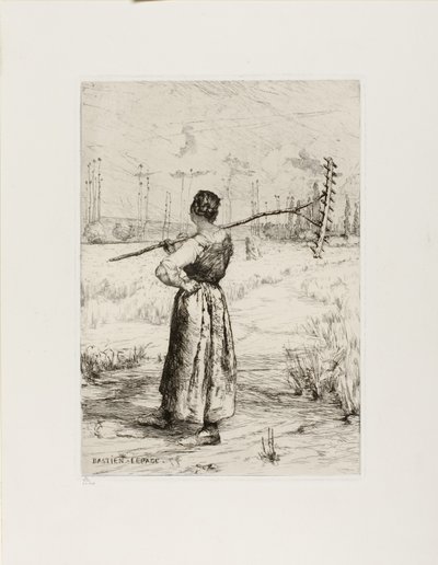 フィールドからの帰還、1878 作： Jules Bastien Lepage