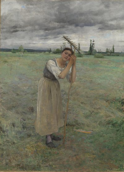 疲れた 作： Jules Bastien-Lepage