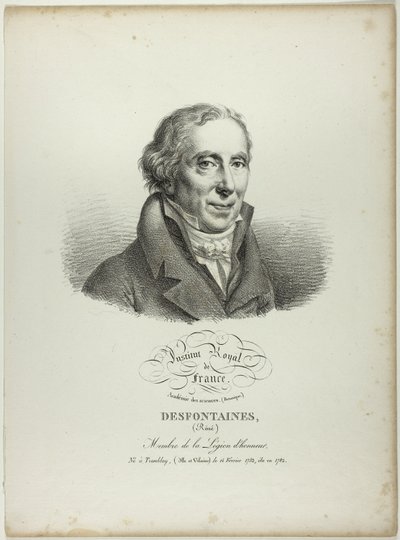 レネ・デフォナテーヌの肖像 作： Jules Boilly
