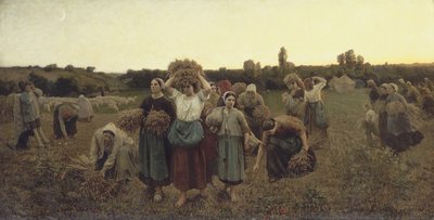 1859年のグリーナーへの呼びかけ 作： Jules Breton