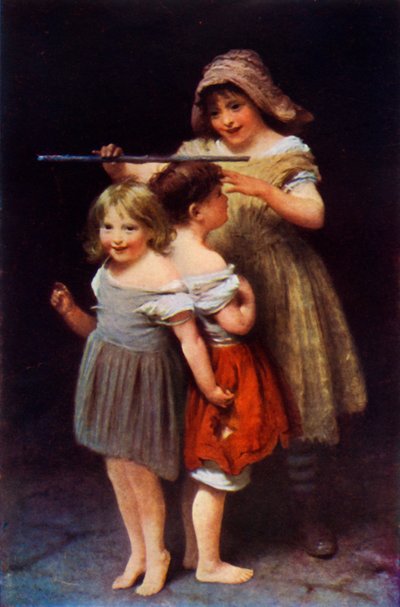 Ee Tipty-Toe！、c1870、1936 作： Jules Breton