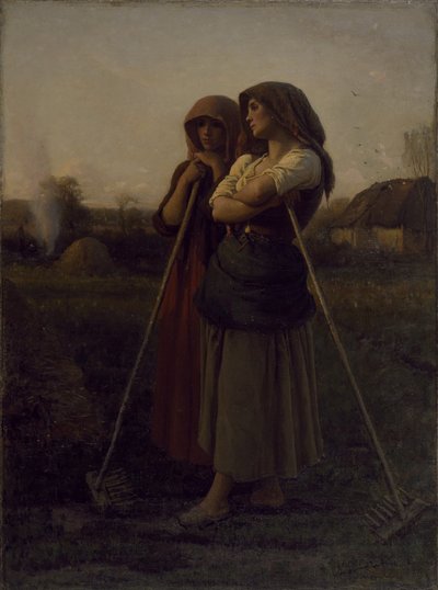 一日の終わり 作： Jules Breton