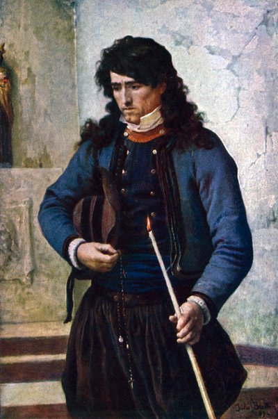 「コミュニカント」、1902-1903 作： Jules Breton