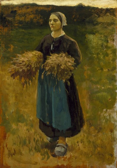 グリーナー、1859 作： Jules Breton