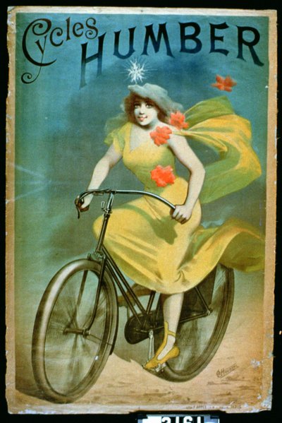 「ハンバーサイクル」の広告 作： Jules Cheret