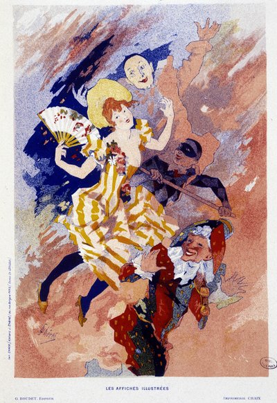 カーニバル（ジュール・シェレ作、1890年頃 作： Jules Cheret