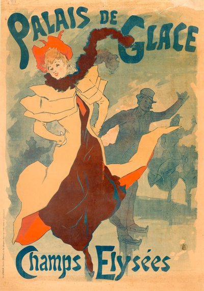 アイススケートリンク 作： Jules Cheret