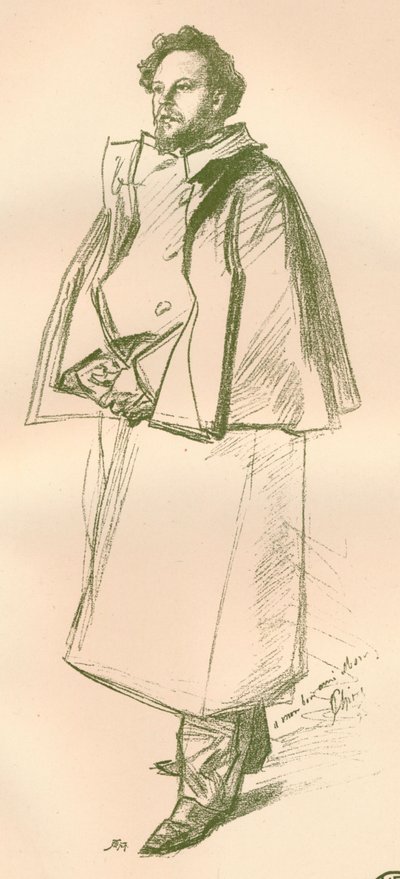 ルイモリンの肖像、c1879 作： Jules Cheret