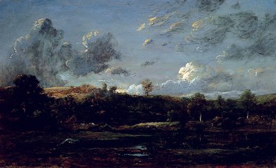 ランドにて 1841年頃（油彩・カンヴァス） 作： Jules Dupré