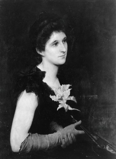 チャールズ・L・ハッチンソン夫人の肖像（1890年 作： Jules Elie Delaunay