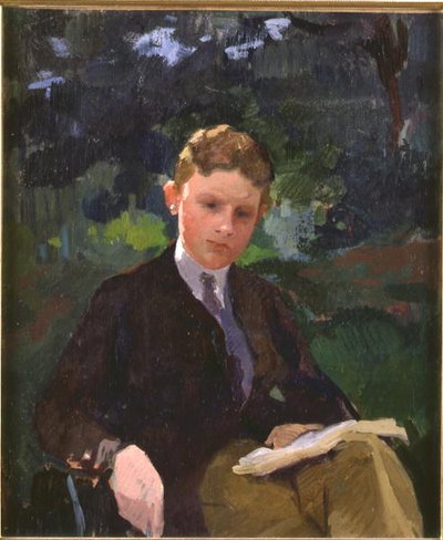 13歳か14歳のマルセル・ルヌーの肖像 作： Jules Ernest Renoux