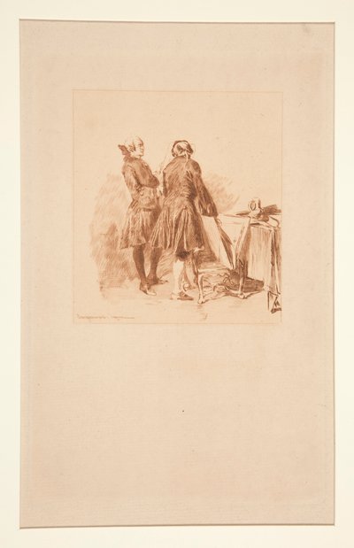 D愛好家 作： Jules Ferdinand Jacquemart
