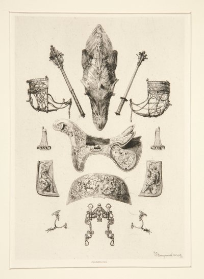 Armes de la Collection de M. de Nieuwerkerque 作： Jules Ferdinand Jacquemart
