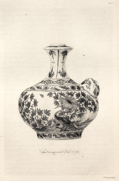 陶芸の歴史：陶器の記述的および哲学的研究... Plate VI、1877。 作： Jules Ferdinand Jacquemart