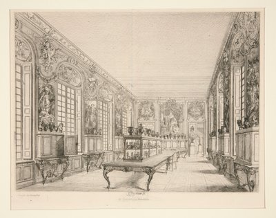 ル キャビネット デ メダル 作： Jules Ferdinand Jacquemart