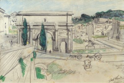 フォロロマーノ 作： Jules Flandrin