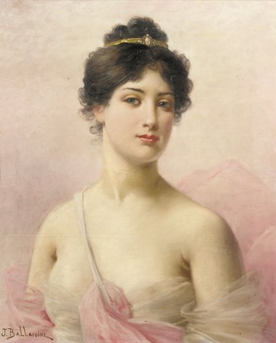 若い美しさ 作： Jules Frederic Ballavoine